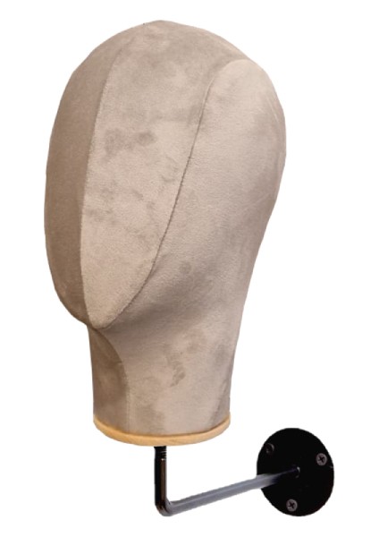 Duvara Monte Bayan Kumaş Kaplı Kafa Mankeni fırsatları