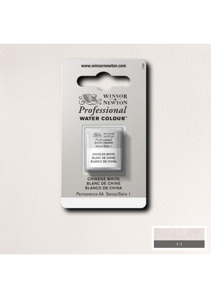 Professional Sulu Boya Yarım Tablet Chinese White 150 S.1