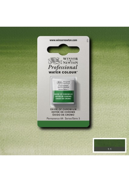 Professional Sulu Boya Yarım Tablet Oxide Of Chromium 459 S.3