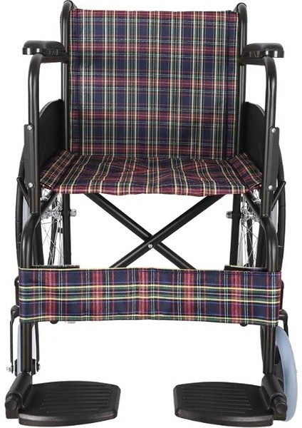 Sdm 809E Standart Tekerlekli Ekose Sandalye SDM809E