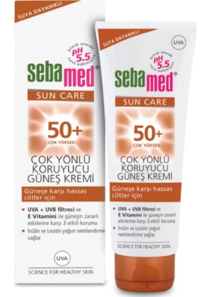 50+ Çok Yönlü Koruyucu Güneş Kremi 75 ml