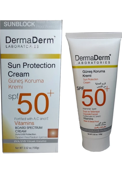 Güneş Kremi Dermaderm Güneş Kremi Spf