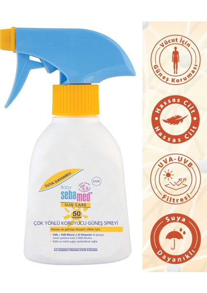 Baby Sun Bebek Güneş Koruyucu Losyonu SPF50+ 200 ml