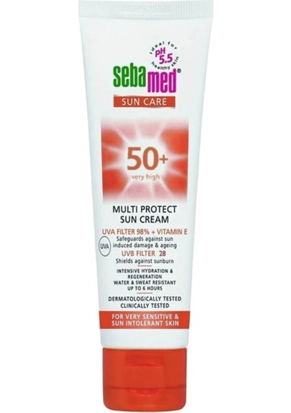 Sun Spf 50 Çok Yönlü Koruyucu Güneş Kremi 75 ml 4103040898531