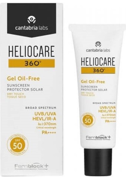 360 Gel Oil Free Spf 50 50 ml Jel Güneş Koruyucu (HCR101)