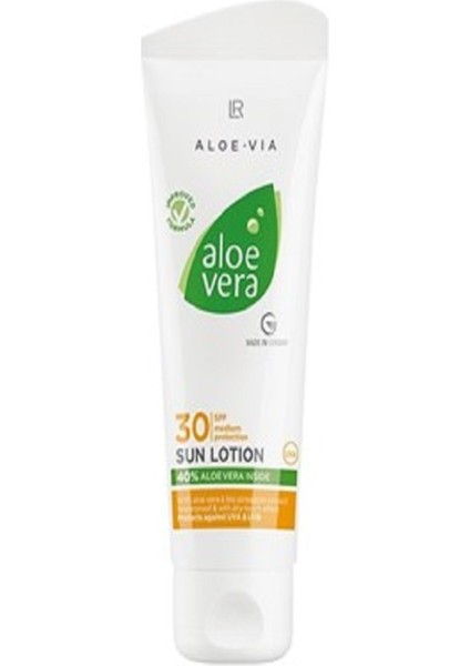 Aloe Vera 30 Faktör Güneş Losyonu 100ML