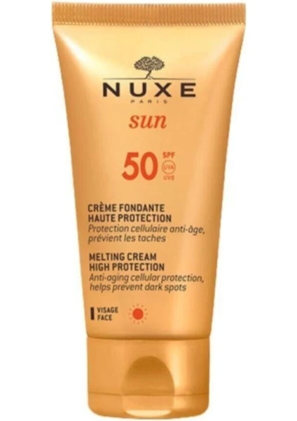 Sun - Creme Fondante Visage Haute Protection SPF50 50 ml - Güneş Koruyucu Yüz Kremi