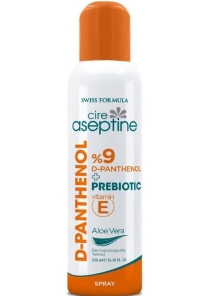 %9 D-Panthenol Sprey Krem 200 ml