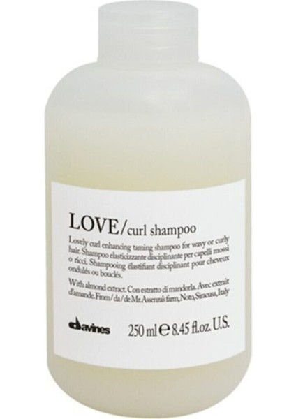 Love Curl Dalgalı Saçlar Için Bakım Şampuanı 250 Ml