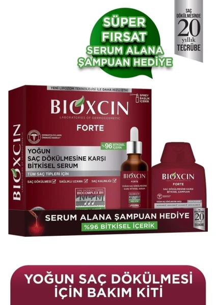 Forte Serum 3x X 50 Ml + Forte Şampuan 300 Ml Set