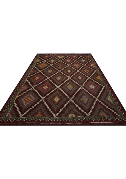 Eşsiz Anadolu Vintage Eskitme El Dokuma Halı 235x325 Cm 9870