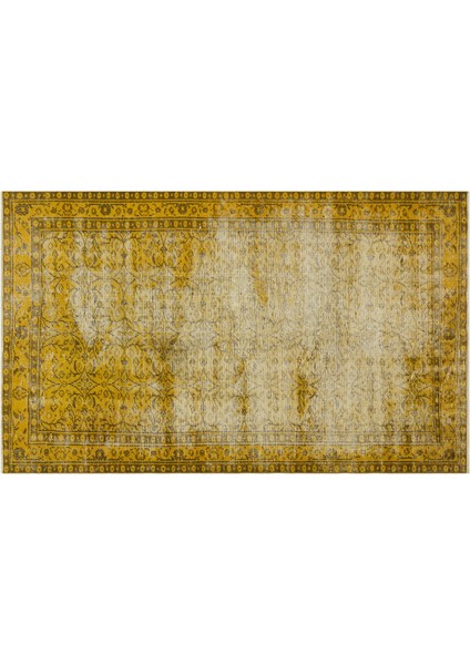 Eşsiz Anadolu Vintage Eskitme El Dokuma Halı 132x221 Cm 9873 modelleri