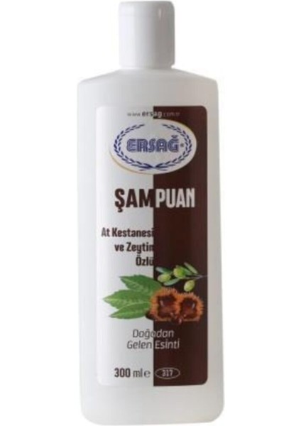 At Kestanesi Ve Zeytin Özlü Şampuan 300 Ml