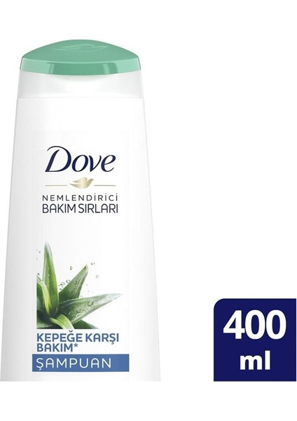 Aloe Vera Kepek Şampuan 400 Ml 6 Adet Dove Aloe Vera 400