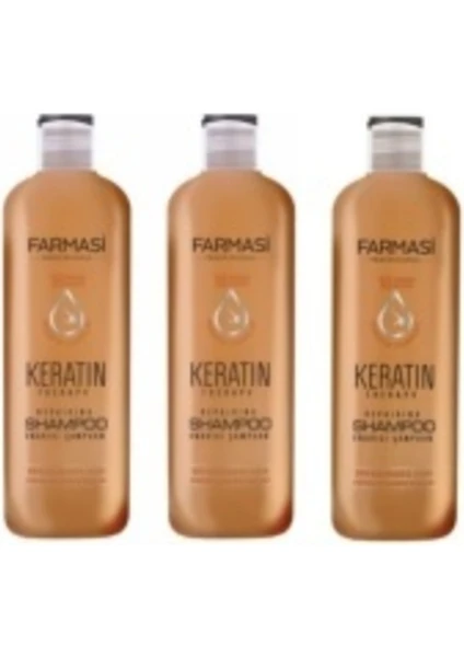 Professional Keratin Therapy Onarıcı Şampuan-360ml 3 Adet