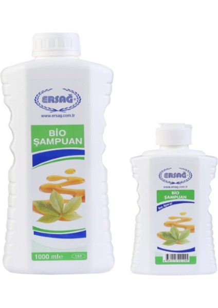 Bio Şampuan 1000 Ml Bitkisel Ürün Bio
