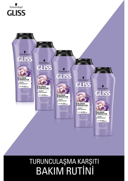 Blonde Perfector Mor Şampuan 250 Ml X 5 Adet