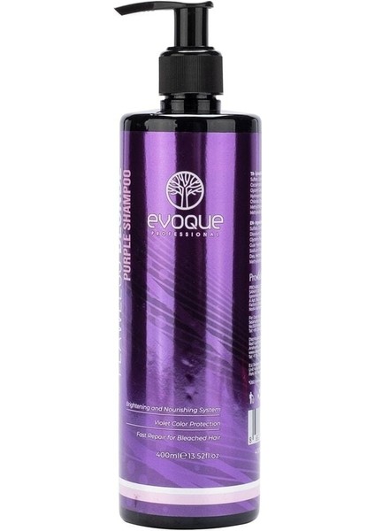 Silikonsuz Ve Parabensiz Mor Şampuan 400 Ml
