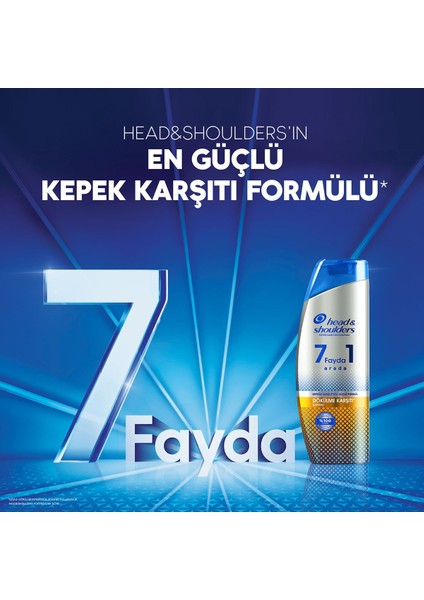 Head And Shoulders Head & Shoulders 7 Fayda 1 Arada Kepeğe Karşı Etkili Şampuan