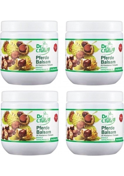 Dr Cevdet Tuna At Kestanesi Masaj Jeli 500 ml 4 Adet
