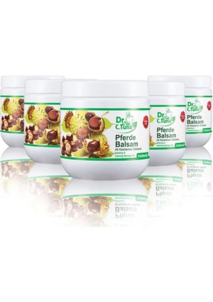 5 Adet Dr.cevdet Tuna At Kestanesi Balsamı Masaj Jeli 500ML