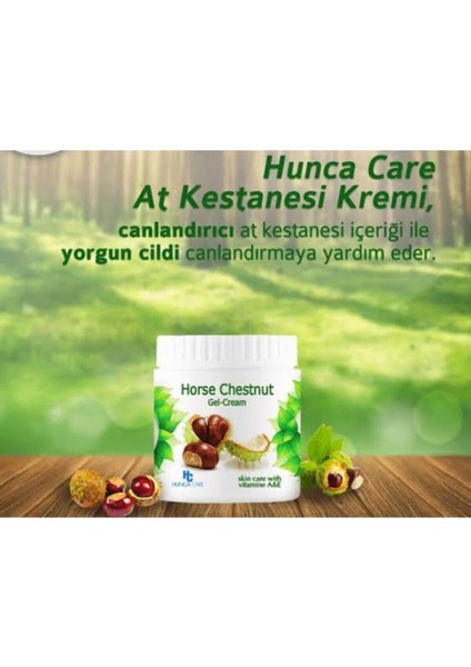 Hunca At Kestanesi Kremi 2X500 ml Horse Chestnut Gel - Cream