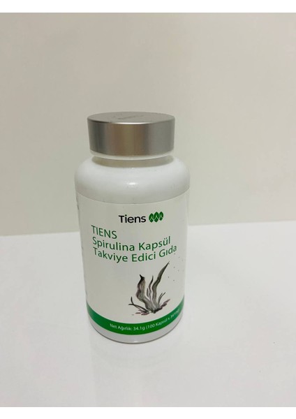 Spirulina Kapsül Takviye Edici Gıda