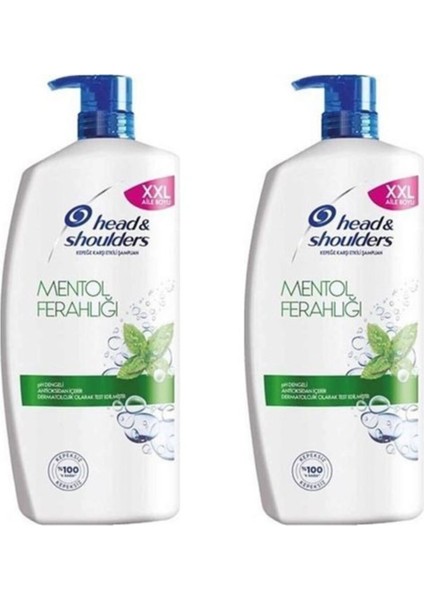 Head And Shoulders Head & Shoulders Şampuan Mentol Ferahlığı 800*2=1600 Ml