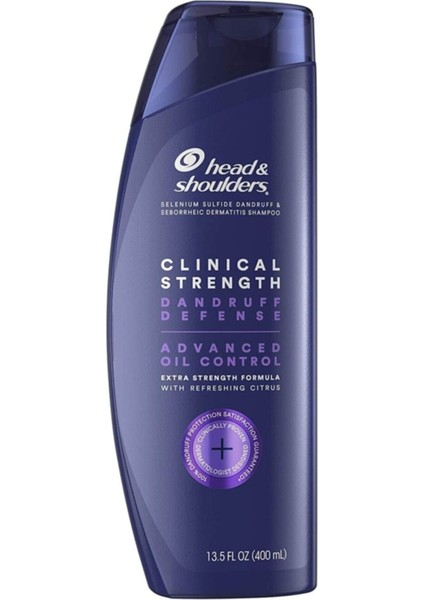 Head And Shoulders Clinical Kepek Savunma Ve Yağ Kontrol Şampuanı 400 Ml