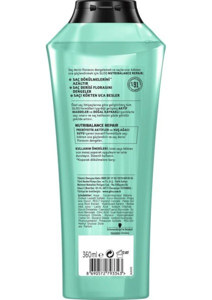Nutribalance Repair Şampuan 360 Ml 6'Lı