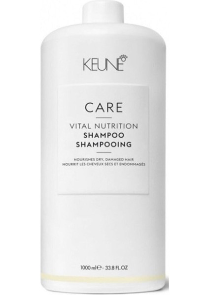Vital Nutrition Şampuan 1000 Ml Aşırı Yıpranmış Saçlar Için