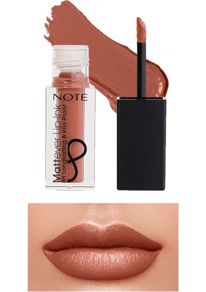 Cosmetics Mattever Likit Ruj Mat ve Kalıcı 05 Toffee Brock