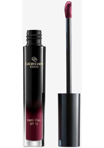 Giordani Gold Iconic Elixir Likit Ruj Spf 15 - Elegant Burgundy