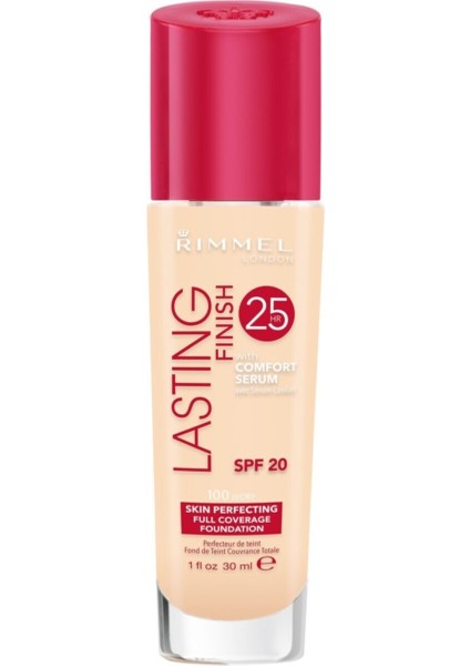 Bej Lasting Finish Fondöten 100 Ivory