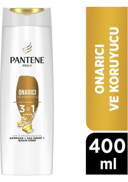Onarıcı Bakım Şampuan 3'Ü 1 Arada 400 Ml