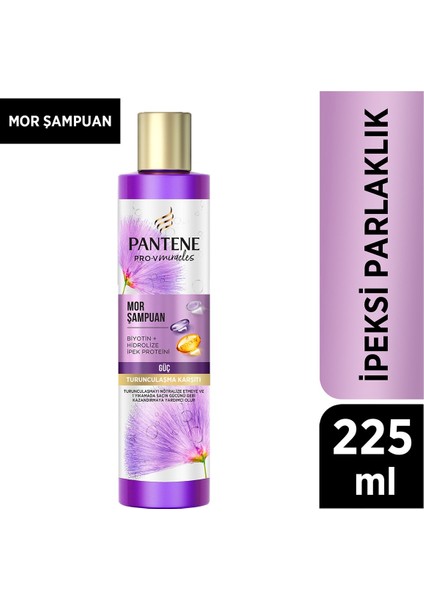 Pro-V Ipeksi Parlaklık Mor Şampuan, 225ml