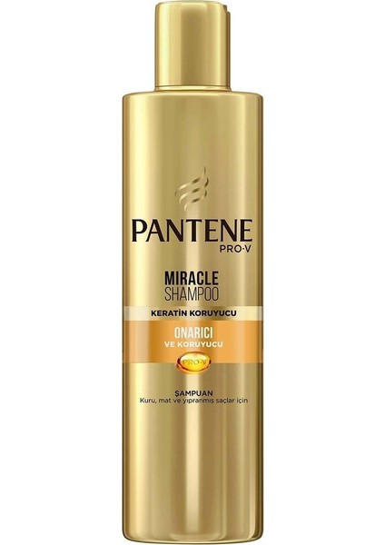 Miracle Şampuan Onarıcı Ve Koruyucu Bakım Keratin Koruyuculu 250ml Yıpranmış Saçlar