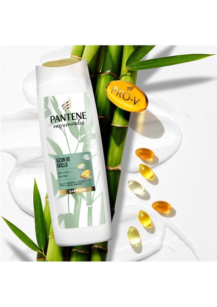 Uzun Ve Güçlü Bambu Ve Biotinli Saç Bakım Seti (Şampuan 400 Ml + Saç Kremi 275 Ml + Maske 1 fırsatları