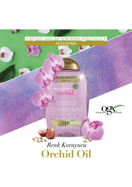 Orchid Oil Sülfatsız Şampuan 385 Ml