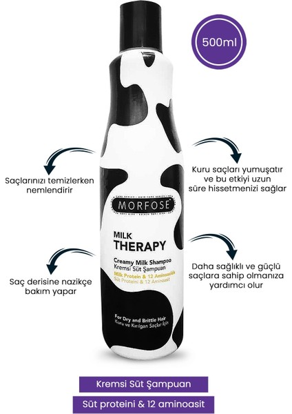 Milk Therapy Şampuan 500 Ml