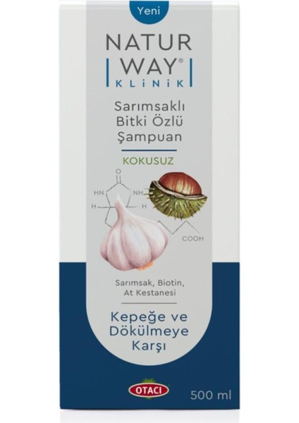 Naturway Klinik Sarımsaklı Şampuan 500 Ml