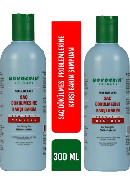 Placenta Şampuan 300 Ml 2 Adet fiyatları