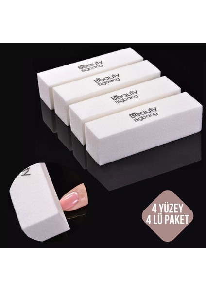 Narin Tırnak Üstü Parlatıcı ve Törpü 4 Lü Paket