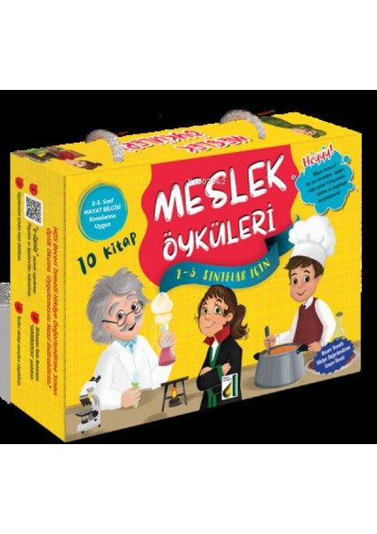Meslek Öyküleri (10 Kitap Takım) 2 ve 3.Sınıflar fiyatları