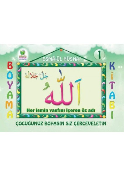 Esmaül Hüsna Boyama Seti 3 Kitap