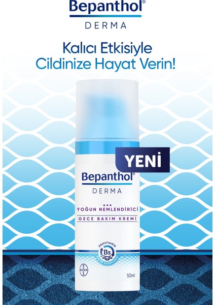 Derma Yoğun Nemlendirici Gece Bakım Kremi 50 ml Provitamin B5 Bakım Kompleksi modelleri