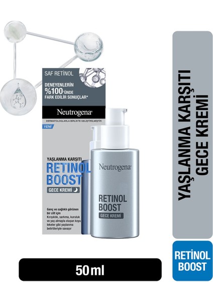 Retinol Boost Gece Kremi Antiaging