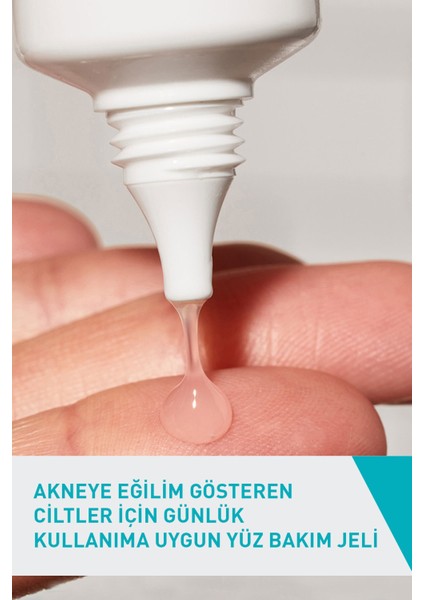 Yağlı ve Düzensiz Cilter Için Yüz Bakım Jeli 40 ml