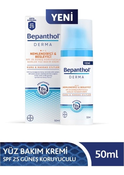 Derma Yüz Kremi Gündüz SPF25 50 ml fiyatları