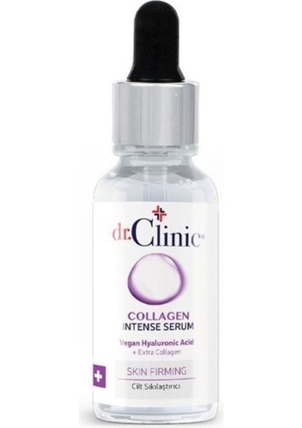 Yoğun Kolajenli Cilt Sıkılaştırıcı Serum Vegan Hyaluronic Acid -30